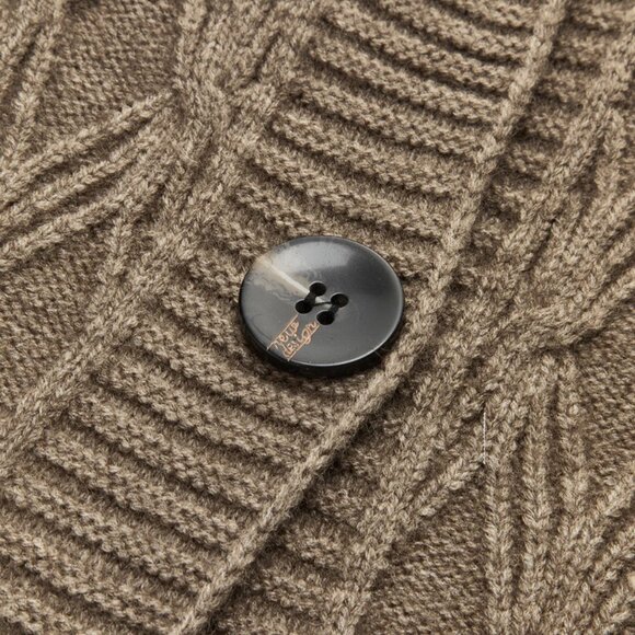 Commense Diamond Stitch Knitting Longline Cardigan - Picture 7 of 10